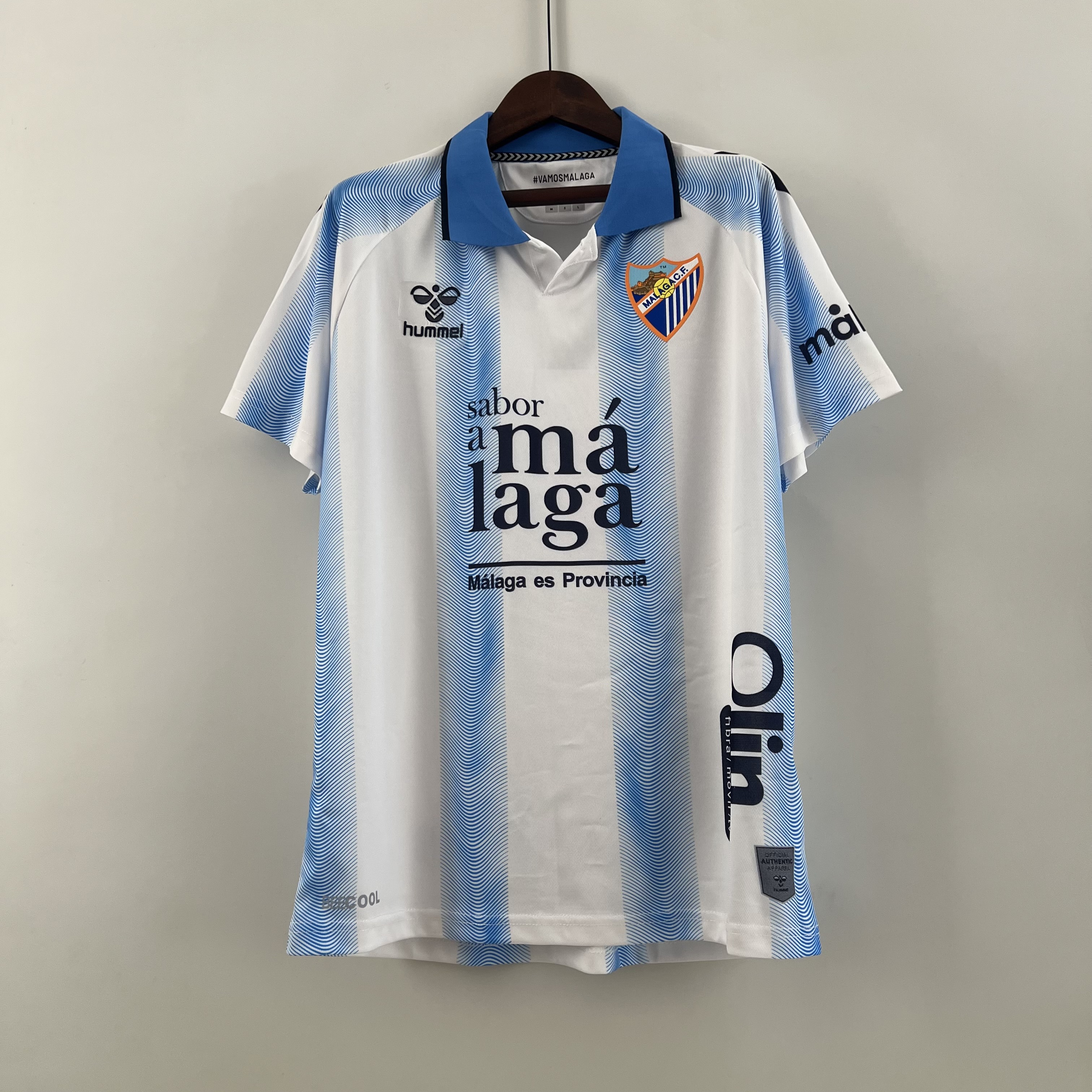 Mﾨﾢlaga CF 23-24 Home Stadium Jersey - Fans Version